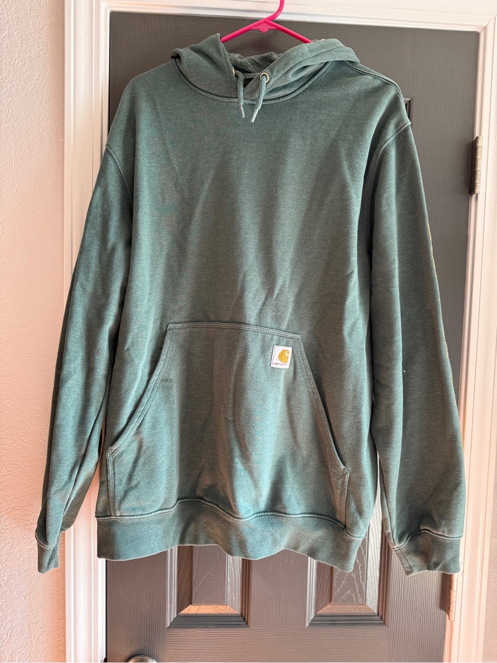 Carhartt Pullover Hoodie in Forest Green